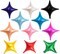 50pcs Colorful Star foil Balloons, 10inch Star Mixed Color Mylar Balloons for Baby Shower Wedding Birthday Party Decoration